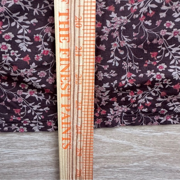 AMERICAN EAGLE SOFT& SEXY WOMEN’S BROWN FLORAL TANK TOP XS - Picture 4 of 7